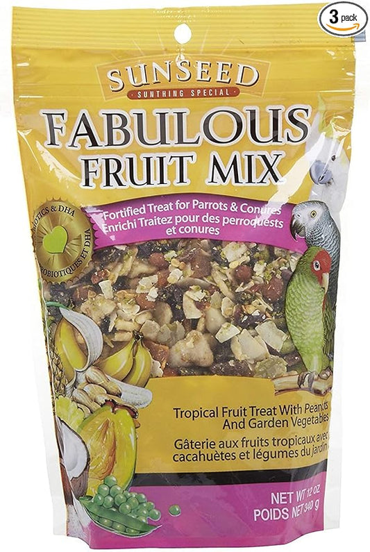 Fabulous Fruit Mix For Parrots & Conures
