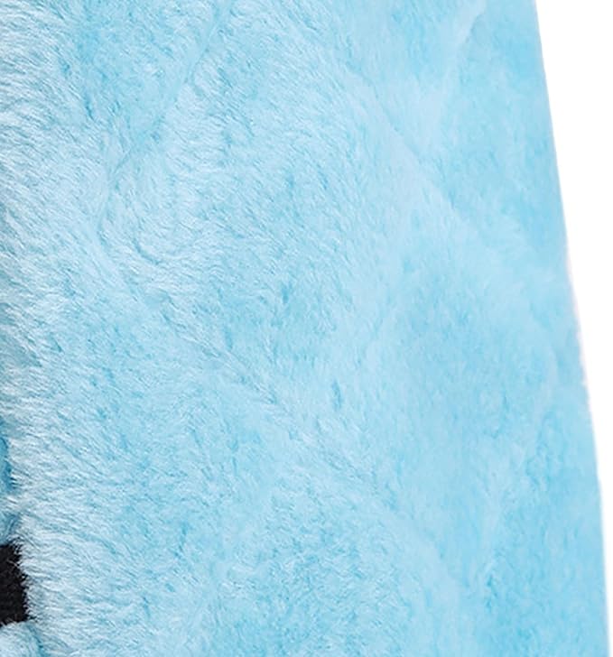 Peony Parrot Hammock Bird Nest Warm Soft Plush Hammock Hanging Cage Tent for Birds Parrot Winter Warm Bed Pet Toy Pouch Cotton Bed (S- Blue)