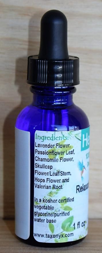 Herbal Bird Rx - Bird Calm Herbal Formula - Compare to AVITECH (1 fl oz)