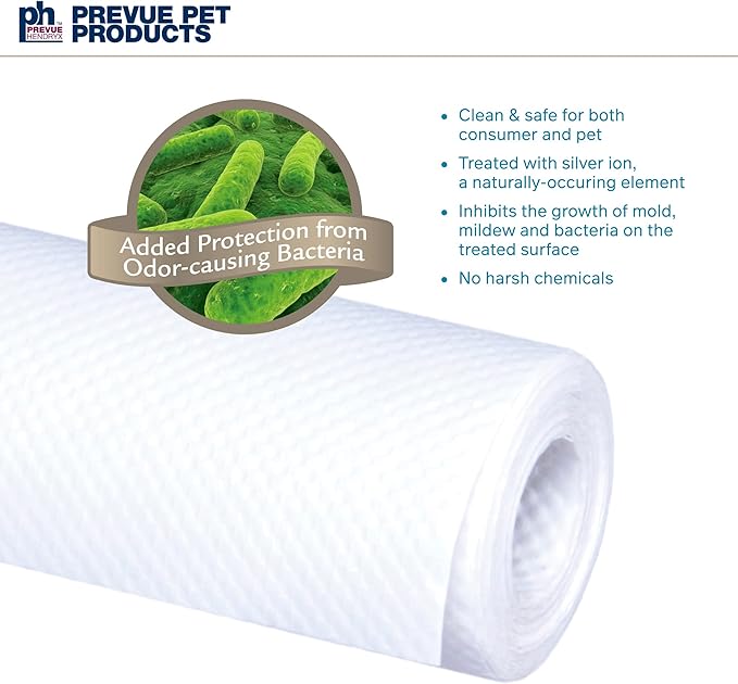 Prevue Pet Products T3 Cage Liner - Bird Cage Accessories, 100 ft Odor Absorbent Protection, Universal Liner for All Birds, Fits Small, Medium, and Large Enclosures, Simplifies Cleaning - Large Size