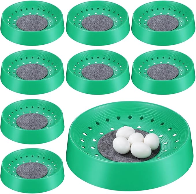 10pcs Pigeon Nest Breeding Basin Washable Bird Egg Rest Bed for Parrots Pigeon Supplies for Home Use