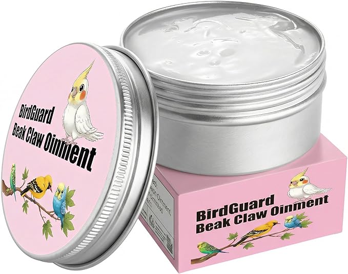 Bird Beak Moisturizer & Feet Balm – Dry Beak Treatment, Skin Hydration & Claw Repair for Parrots, Budgies, Cockatiels