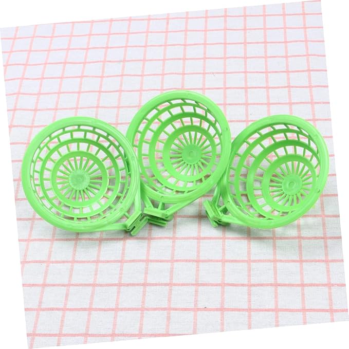5pcs Hollow Parrot Nest Plastic Breeding Bird Basin for Parrots Birds Supplies for Comfortable Living Nesting and Breeding Environment