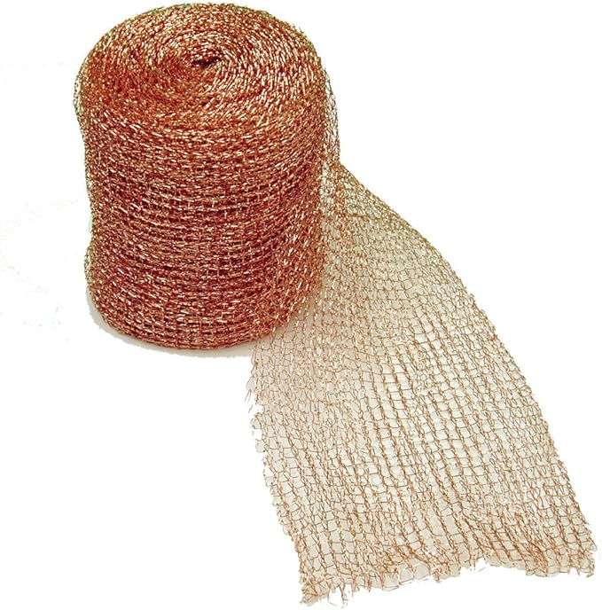 Bird B Gone CMS-20 Copper Mesh Roll for Rodent and Bird Control, 20-Feet by Bird B Gone