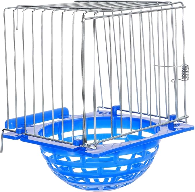 Ipetboom Hatching Nest Hollow Cage Nest Bird Cage Pigeon Breeding Nest Canary Nest for Cages Bird Breeding Basin Pigeon Nest Bowl Pigeon Nesting Bowl Bird Nest Breeding Box Iron Wire