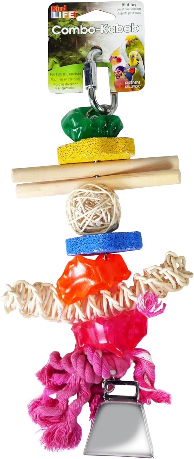 Penn-Plax Combo Kabob Bird Toys