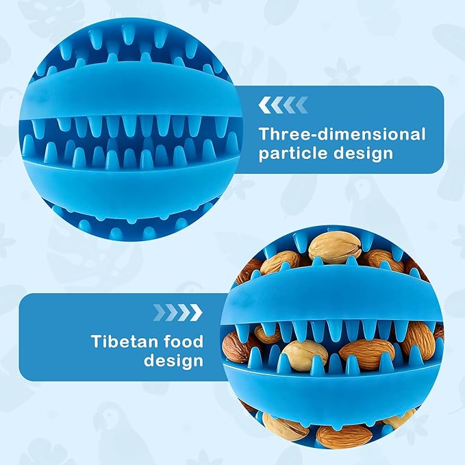 2 PCS Parrot Feeder Chew Toy Balls, Bird Treat Ball for Teething, Bird Foraging Toy for Parakeets, Cockatiel, Love Birds and Small Birds