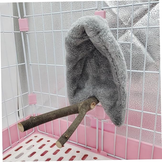 balacoo 4pcs Blanket Warm Bird Nest Soft for Parakeets Lightweight Bird House Accessory for Comfortable Living Space Easy to Clean and Store