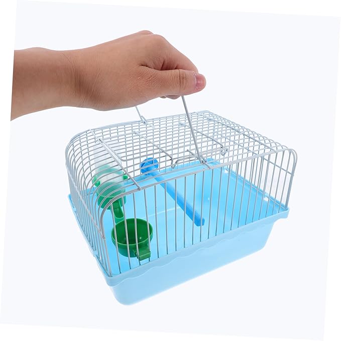 BESPORTBLE Portable Bird Carrier Food Box Water Dispenser Lightweight Travel Cage for Birds Parrots Lovebirds for Outdoor Use and Comfortable Transport