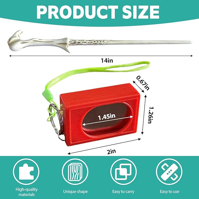 Parrot Training Clicker with Target Stick, Getting Started Bird Clicker Training Kit, All Bird Breeds Training Stick Foster Discipline and Behavior Training, for Parrots Birds Lovers