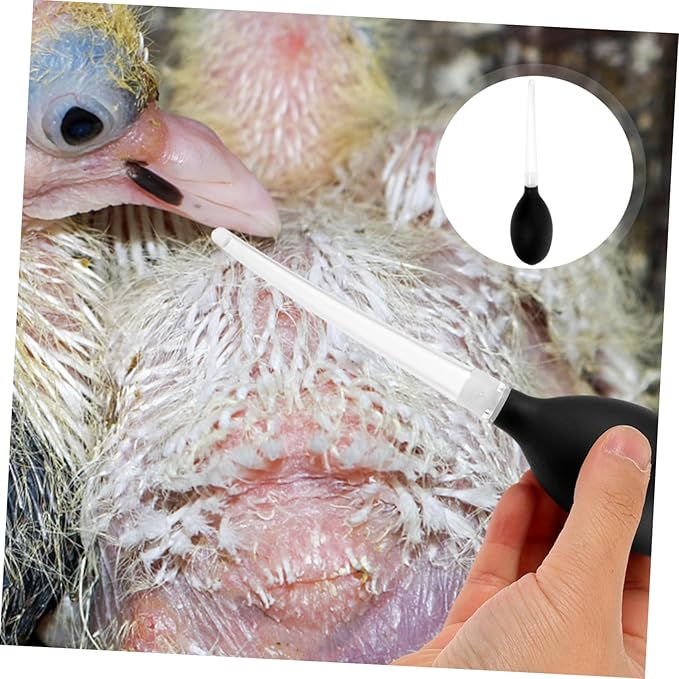Pigeon Weaner Reusable Nursing Dropper for Portable Weaning Feeder for Pigeons Bird Pacifier for Nutritional Supplementation Convenient Design for Easy Use
