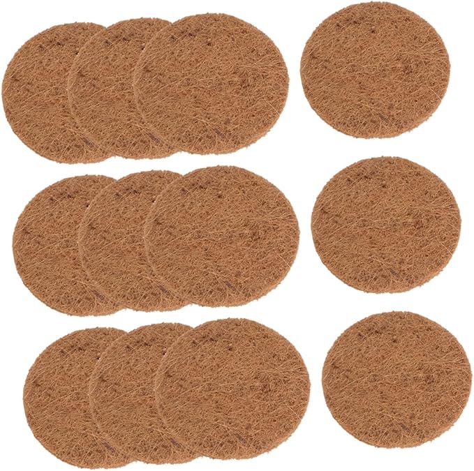 Pigeon Nesting Pad Mats 12 Pack Natural Coconut Fiber Bird Nesting Mats for Pigeons