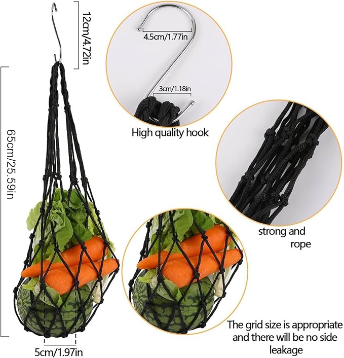 Chicken Vegetable Hanging Feeder, Chicken Vegetable String Bag, Poultry Fruit Holder Chicken Cabbage Feeder Treat Feeding Tool with S Hook for Hens Chicken Coop Toy for Hen Duck Accessories