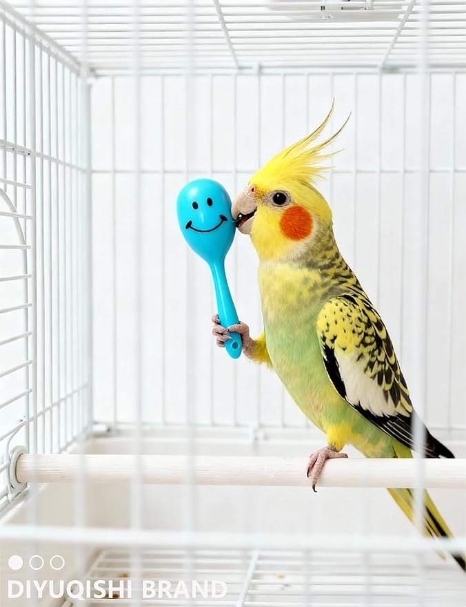 23-Pack Bird Toys for Parrots – Colorful Bells & Woven Balls for Fun Exercise & Mental Stimulation, Fits Small to Large Birds (1.6'' - 2.8'')