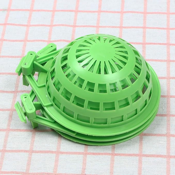 POPETPOP Plastic Canary 3pcs Nest-Bird Nest Plastic Hollow Hanging Cage Eggs Hatching Tool Pan Finch Parrot Canary Pigeon Hanging Nest Bowl