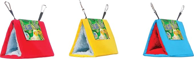 Prevue Pet Products Snuggle Hut Cloth Bird Bed - Small 7"