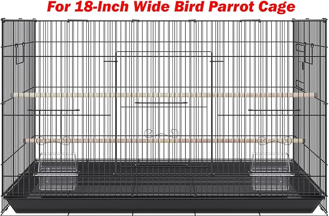 New Natural Wood Perches for Bird Cage, Many Sizes (18")