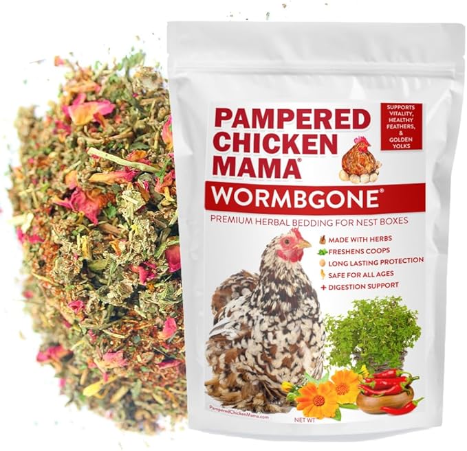Premium Non-GMO Backyard Chicken Nesting Herbs (1.25 pounds) - Naturally Keep A Clean Coop Your Hens Will Love