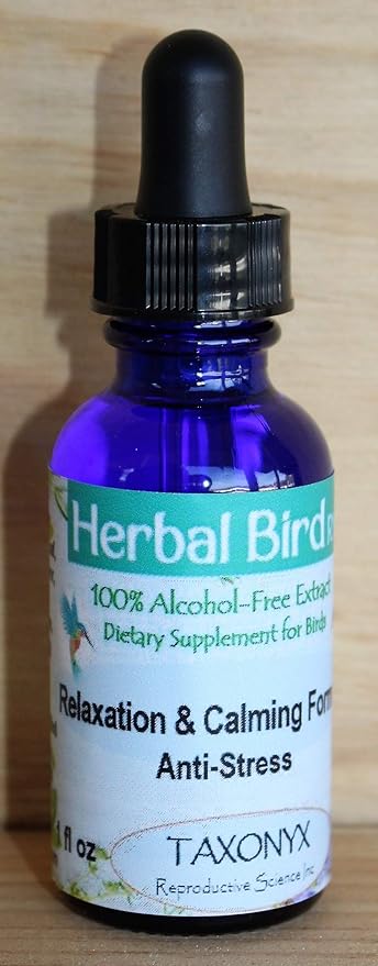 Herbal Bird Rx - Bird Calm Herbal Formula 2 oz - Compare to AVITECH