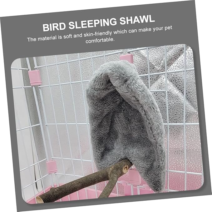 balacoo 4pcs Blanket Warm Bird Nest Soft for Parakeets Lightweight Bird House Accessory for Comfortable Living Space Easy to Clean and Store