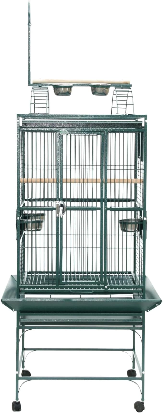 A&E Cage Co. Play Top Cage with 5/8" Bar Spacing, 24"x22", Black