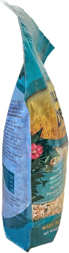 Conure and Lovebird Bird Food, 4 lbs Bag - Seed Mix for Conures and Lovebirds