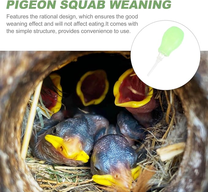 POPETPOP 1pc Pigeon Weaner Bird Feeding Accessory for Squab Weaning Easy to Use and Nursing Tool for Pigeons and Quality Material for -Term Use