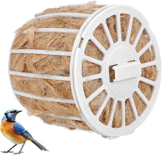 Totority Natural Jute Bird Nesting Material Kit with Mixed Jute Fillings – Soft, Durable & Eco-Friendly Bird Nest Pads for Hummingbirds, Canaries, Finches – Ideal for Garden, Aviary