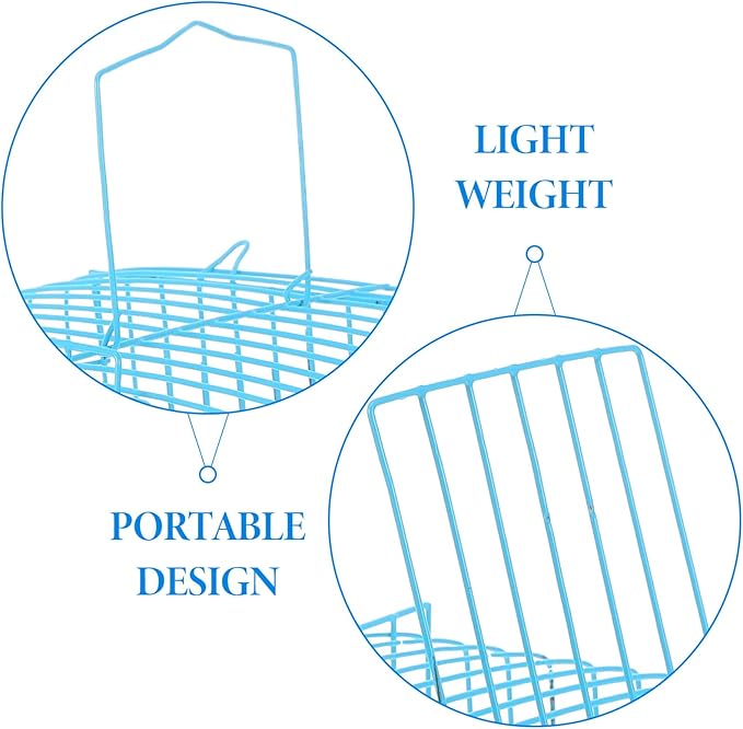 POPETPOP Bird Cage for Finches Portable Cage Net Cover Parrot Travel Carrier Steel Wire Comfortable Carrier