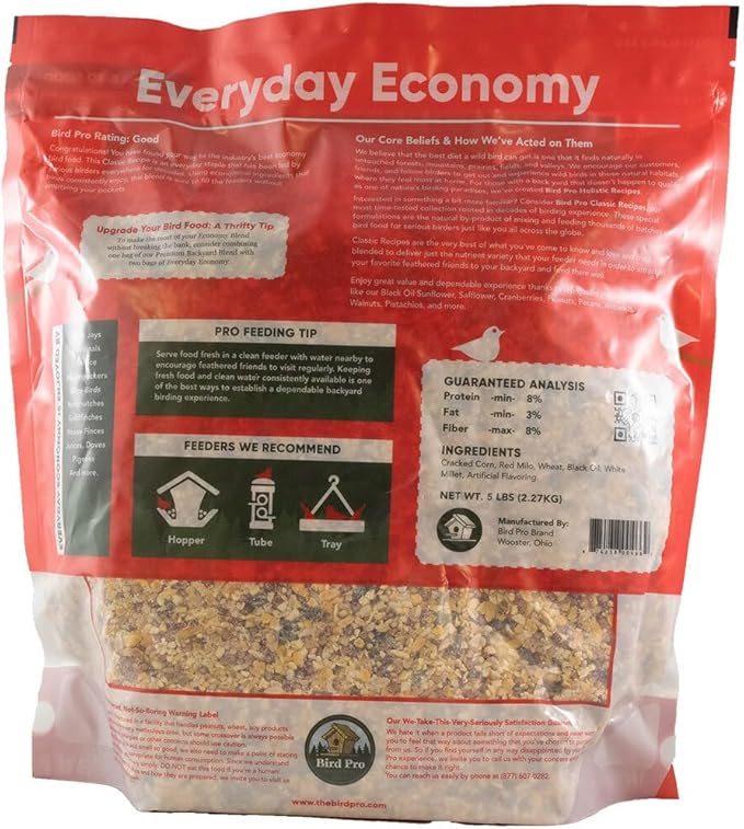 Bird Pro Classic Bird Seed (5 Pounds, Everyday Economy)