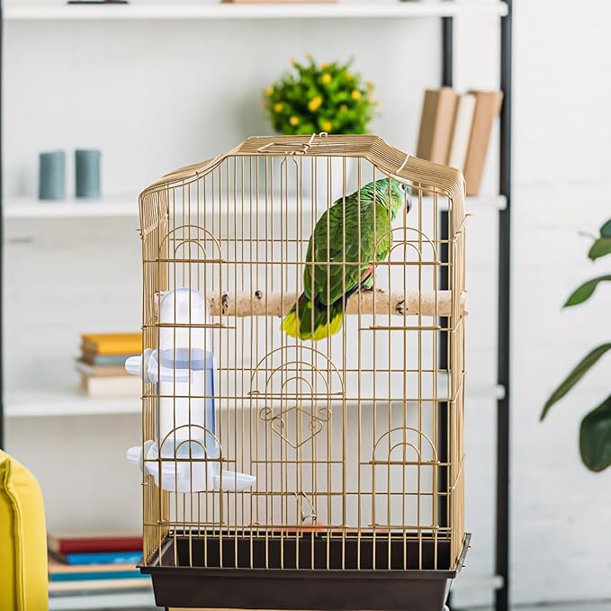 FOMIYES 2pcs Bird Feeder Automatic Bird Water Dispenser for Cage Clear Drinker Bottle Food Dispenser for Parrot Budgie Loves Cockatiel
