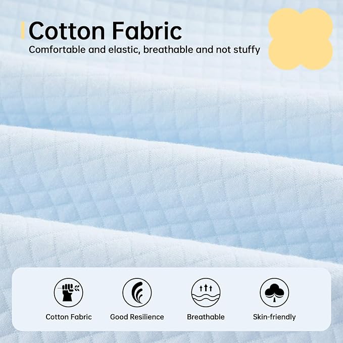 QBLEEV Parrot Anti-Scratch Shoulder Protector, Bird Diaper Poop Cover Pad for Parakeets Cockatiels Conures, Cotton Shawl Cape for Birds to Stand on Shoulders, Pet Arm Guard for Lovebirds Finches