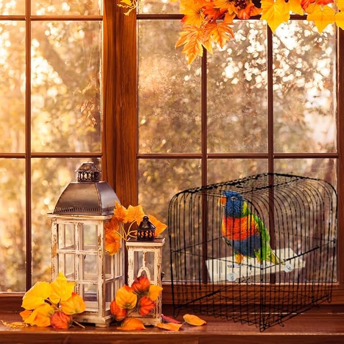 3 Pack Bird Perch Stand 12.4×5.3 Inch- Rectangular Wood Platform Wood Perch Stand Board Shelf for Parrot, Lovebird, Hamster, Guinea Pig, Chinchilla