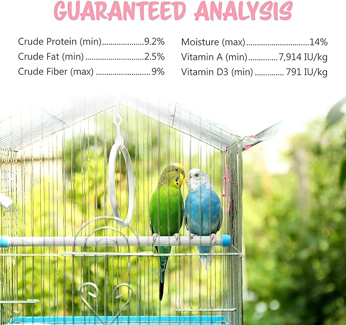 Vitakraft 3 Pack of Harvest Apple Crunch Sticks for Parakeets, 2 Sticks Each
