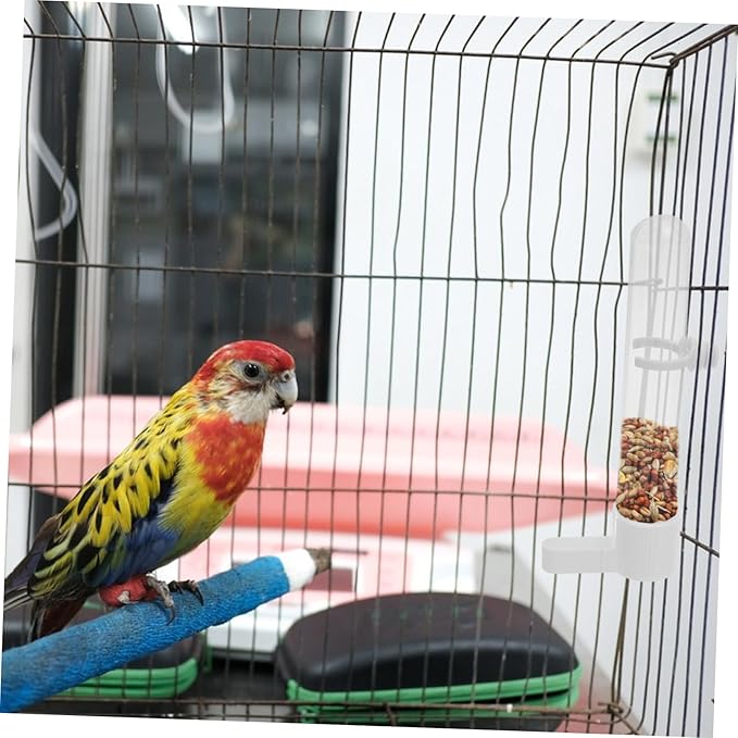 Birds Water Dispenser for Cage Automatic Bird Water Dispenser Feeder Accessories (Random Color)