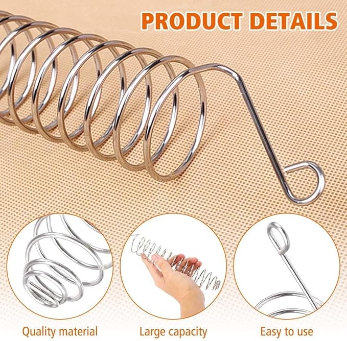 2PCS Bird Food Holders, Stainless Steel Parrot Feeder Basket Bite Resistant Bird Fruit Vegetable Skewer for Parrot Finch Canary Cockatoo