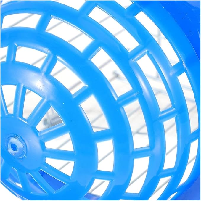 Bird Nest for Outside The Cage – Durable Stainless Steel Frame, Easy Installation, Stable Plastic Base, Nest Box Ideal for Finches, Canaries & Small Birds