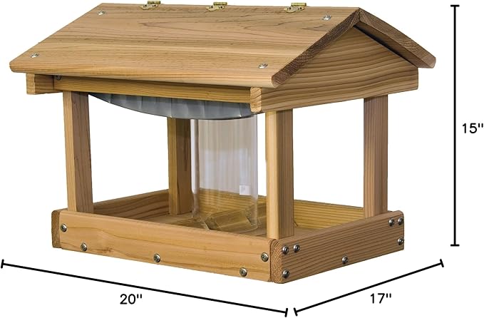 Stovall 6F Pavilion Feeder with Seed Hopper