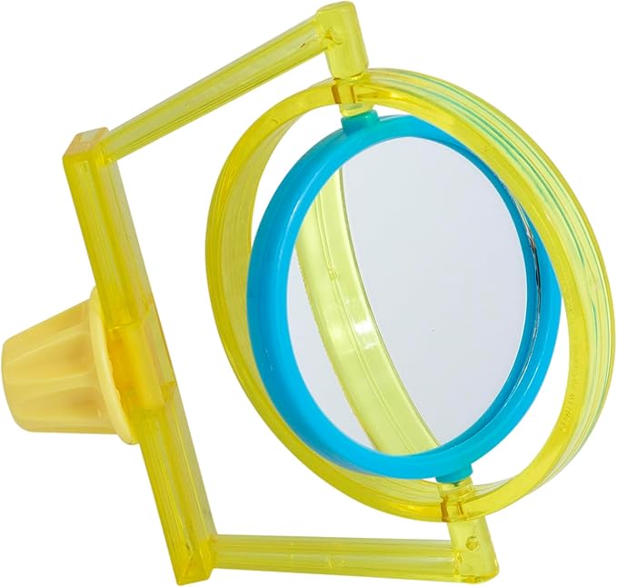 JW Pet Company Activitoy Double Axis Small Bird Toy, Colors Vary (Pack of 2)