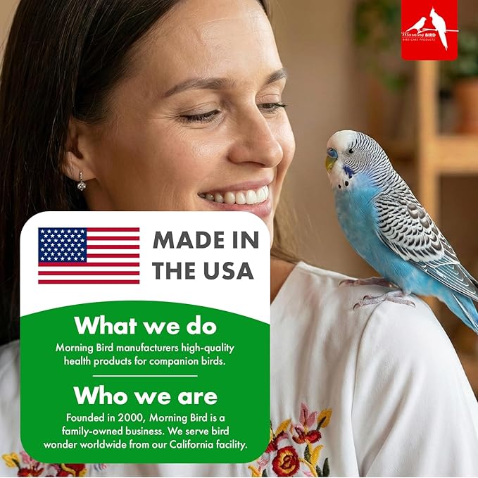 Morning Bird AVI-Clot 2 oz – Fast Bleeding Control for Cuts, Quick-Stop Powder for Dogs, Small Pets & Over-Trimmed Nails, Blood-Clotting Powder for Wound Healing