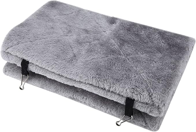 Bird Bed for Cage, Bird House Winter Warm Bird Bed for Cage Hanging Bird Hammock Soft Plush Snuggle Hut Tent, for Budgie Parakeet Cockatiel Conure Lovebird (S)