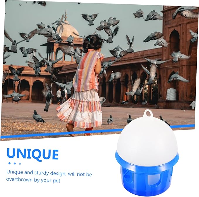 Bird Water Cups Pigeon Water Feeder Automatic Dispenser Feeder Bird Parrot Automatic Drinking Bowl Dove Pigeon Parrot 4L Chick