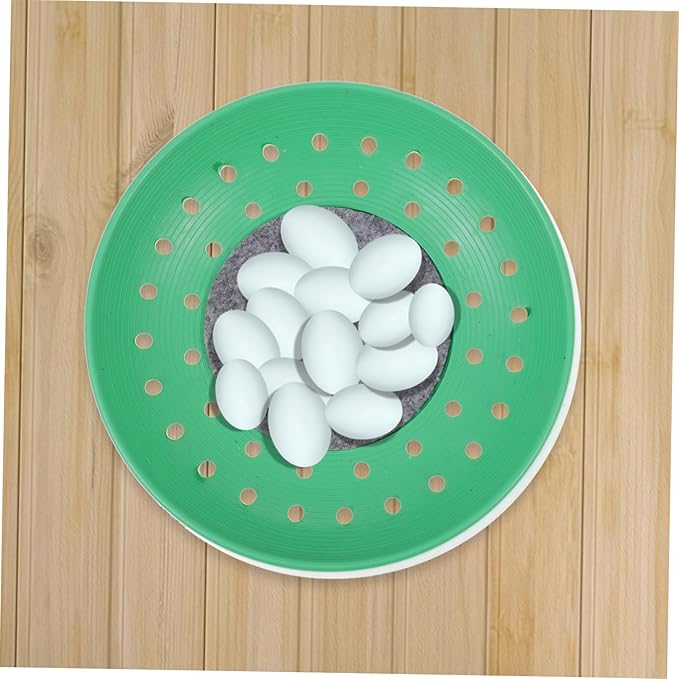 3pcs Pigeon Nest Basin Plastic Bird Breeding Supply for Comfortable Incubation Breathable Design for Pigeons and Birds