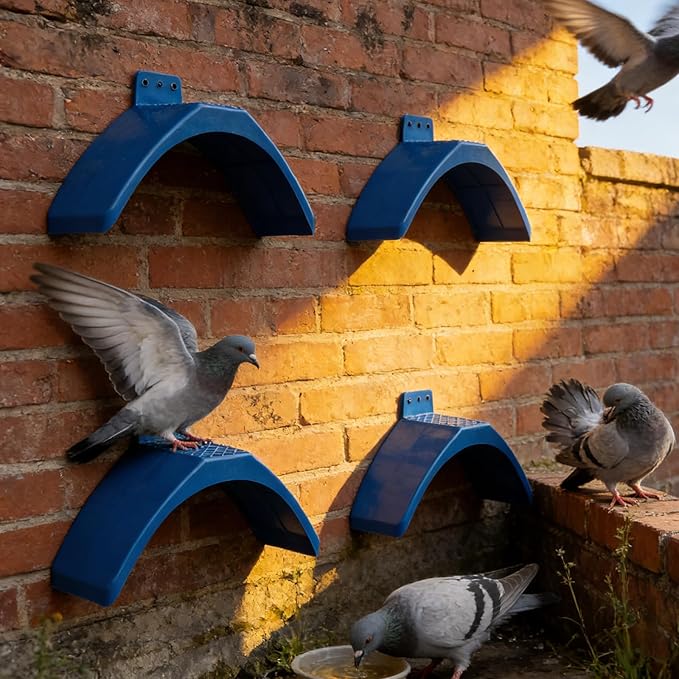 20 Pcs Lightweight Plastic Dove Rest Stands - Pigeon Perches Roost Holder, Birdcage Accessories Dwelling Frame for Pigeons, Parrots and Other Birds
