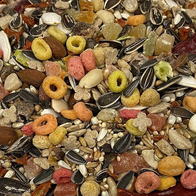 F.M. Brown'S Tropical Carnival Natural Small Hookbill Food, 3.5-Lb Bag - Vitamin-Nutrient Fortified Daily Diet For Parrots, African Greys And Conures Under 13", No Artificial Colors Or Flavors