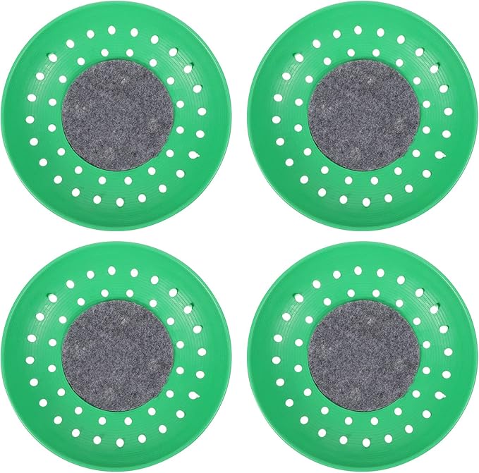 ULTECHNOVO 4pcs Bird Nesting Bowl for Pigeon Breeding Hatching Nest Mat for Quail and Bird Eggs for Garden and Porch Decoration
