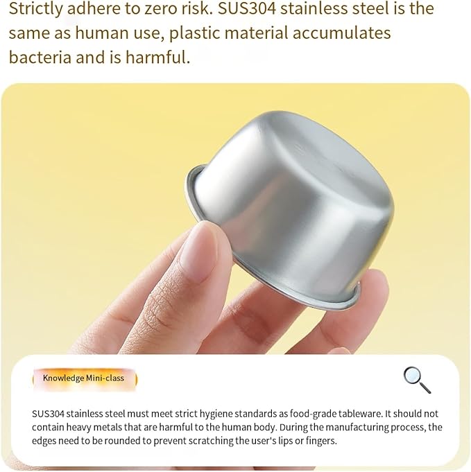 Bird feederDouble Removable Cups - Splash Protection and Natural Wood - cage Safety Hook Design - Splash Proof and Easy to Clean - Small/Medium Birds