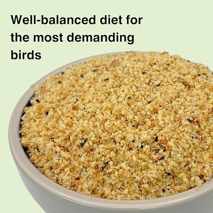 Raff SuperBo 1Kg Moist Bird Feed – Nutrient-Rich Soft Food for Granivorous Birds, Ideal for Canaries, Finches & Softbills, No Dore Formula, Supports Healthy Growth & Digestion