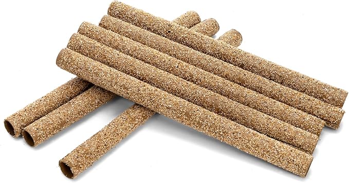 Okllen 60PCS Sand Perch Covers for Bird Cage, Perch Covers for Parakeet, Lovebird, Parrotlets, Budgies, Canaries, Finches and Other Small Birds