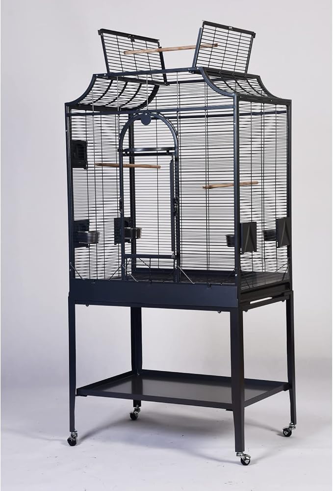 A&E Cage Co. Elegant Style Flight Cage, 32" x 21", Blue (MA3221FL Blue)